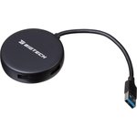 303025007695590, Разветвитель USB HS004 USB 3.0x4/черный