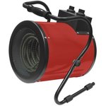 Тепловая пушка электрическая Парма ТВ-02-3600 220Вт красный/черный