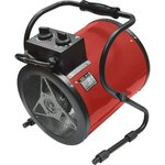 Тепловая пушка электрическая Парма ТВ-02-6/3 380Вт красный/черный