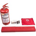 Набор автомобилиста n2 (огнетушитель оп-2, знак rt-244 eac, аптечка по ту ...