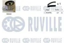 550215, Комплект ГРМ TOYOTA COROLLA/CARINA E/RAV4/AVENSIS 1.6I 1992 =  (ролик 1шт+ремень117x21)