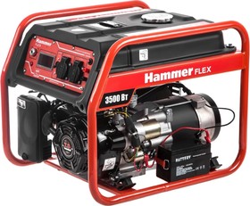 Фото 1/7 Генератор Hammer Flex GN4000E 3.5кВт