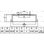 BT0121, Барабан тормозной RENAULT LOGAN/CLIO/MEGANE (d 180mm)