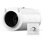 Ультратихий канальный вентилятор с глушителем SENSDAR; 315 мм; до 2987 м3/ч ...