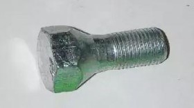 Болт колеса ВАЗ-2108-15 (38/23, ключ 19) М12*1,25 цинк (упак. 10 шт.)