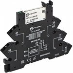 , Интерфейсный модуль реле; 1 CO конт. 6А; 24В AC/DC; пруж. зажимы, RM161002400