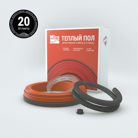 Теплый пол MIRO ( кабель в плиточный клей 20 Вт/м) 1600 Вт