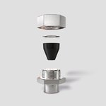 Сальник MIRO для ввода кабеля в трубу 1/2 (конусный)