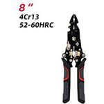 Профессиональные многофункциональные электромонтажные плоскогубцы складные Deli ...