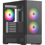 HSPD M712-TGBK-ARGB, Корпус без блока питания