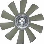 HTKS900000011, Вентилятор с муфтой дв. ГАЗон Next ямз-5344, 5344 ,d=495мм,11 лопастей (лопасть 16 см.) HTKS90000001