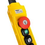 Пульт управления 4 кнопки, 1 скорость, стоп, ключ, старт, IP55 TNHA1-62Y