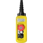 Пульт управления 2 кнопки, 1 скорость, стоп, ключ, IP65 XAC-A2713Y