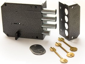 Фото 1/7 Замок накладной ЗН-2х3 г.Боровичи 2186