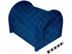 310102387, Втулка стабилизатора, ID =49мм