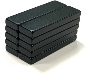 Фото 1/4 Неодимовый магнит 20х5х2 мм - 20 штук