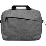 Сумка для документов The First, серая 3284.10