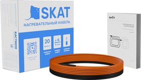 Фото 1/10 Нагревательный кабель SKAT HT-21-400