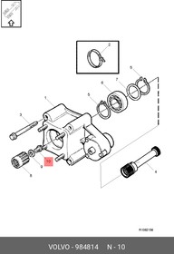 984814, Болт М12х25