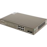 IP-COM G3310P-8-150W Управляемый PoE коммутатор с 8 Гигабитными портами PoE и 2 ...