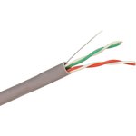 EX256745RUS, Кабель ExeGate UTP-2-C5e-CCA- S24-IN-PVC-GY-305 UTP 2 пары кат.5e ...