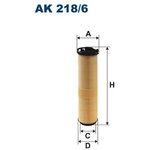 AK218/6, Фильтр воздушный, MERCEDES E-Class [W211] E220CDI 06-