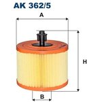 AK362/5, Фильтр воздушный, BMW E87 3.0 9/05- ,E90 2.5/3.0 1/05-