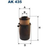 AK435, Фильтр воздушный, MERCEDES T1 2.3/2.8/2.9/D 10/88-02/96