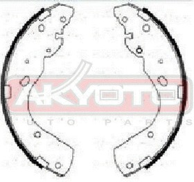 Фото 1/2 AKS3416, КОЛОДКИ ТОРМОЗНЫЕ БАРАБАННЫЕ ЗАДНИЕ