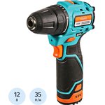 Дрель-шуруповерт акк.б/щ Sturm!,12В, 1BatterySystem12V,35Нм CD1235