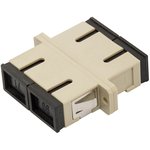 LANMASTER optical adapter SC, MM, duplex