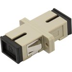 LANMASTER optical adapter SC, MM, simplex