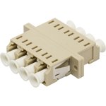 Адаптер оптический LC, MM, корпус SC дуплекс, квадро LAN-4LC/S-AM-MM