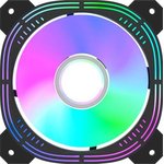 Вентилятор Formula Nulight 12 120мм, 3-pin, от БП:4-pin (Molex), 1200об/мин, 19.06 дБ, RGB, черный, Ret [nulight 12bk fr]