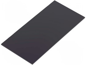 G1005025L, Крышка для корпуса РЭА G1005025B, материал: ABS (UL94-HB) цвет: черный