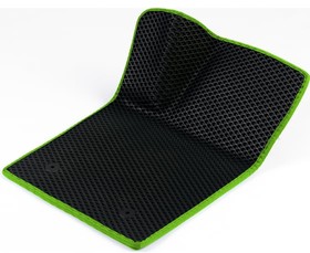 Фото 1/5 Водительский коврик ЭВА c 3д лапкой для Mercedes Е-класс W211 2WD 2002-2009 (Мерседес Е 211) ЕВА EVA без разреза 1DL29004-салатовый