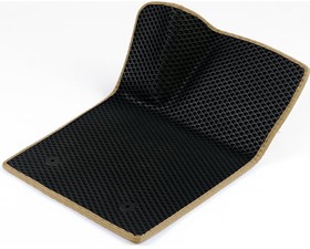 Фото 1/5 Водительский коврик ЭВА c 3д лапкой для Skoda Rapid 2014 - 2020 (Шкода Рапид 1) ЕВА EVA без разреза 1DL41010-бежевый