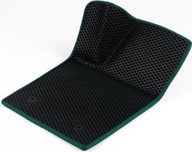 Фото 1/5 Водительский коврик ЭВА c 3д лапкой для Audi Q5 2017 - 2024 (Ауди Ку 5) ЕВА EVA без разреза 1DL3031-темнозеленый