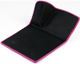 Фото 1/5 Водительский коврик ЭВА c 3д лапкой для Opel Astra G 1998 - 2005 (Опель Астра Г) ЕВА EVA без разреза 1DL33002-розовый