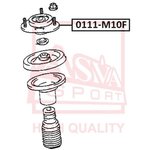0111-M10F, Опора амортизатора | перед прав/лев |