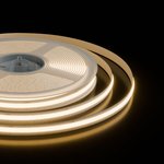 00-397, Лента светодиодная COB FreeCut, теплый белый, 24В, 10Вт/м, 528SMD/м ...