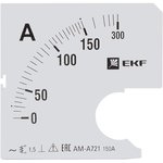 EKF PROxima Шкала сменная для A721 150/5А-1,5.