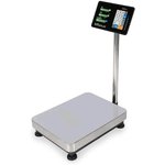 3072, Floor trading scales M-ER 333 ACP-300.100 TRADER with calculation. LCD costs