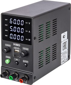 Фото 1/2 XBI6005M, Источник питания импульсный 0-60V-5A 300W