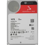 Жесткий диск Seagate SATA-III 16Tb ST16000NT001 NAS Ironwolf Pro 512E (7200rpm) ...