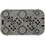 782231, 2-seater socket for open installation without grounding without ...