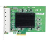 Сетевая карта LR-Link NIC PCIe x4, 6 x 1G, Base-T, Intel I350 chipset (FH+LP)