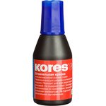 Краска штемпельная KORES синяя 71304