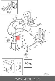 965893, Клемма АКБ М10 95мм2