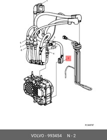 993454, Корпус VOLVO